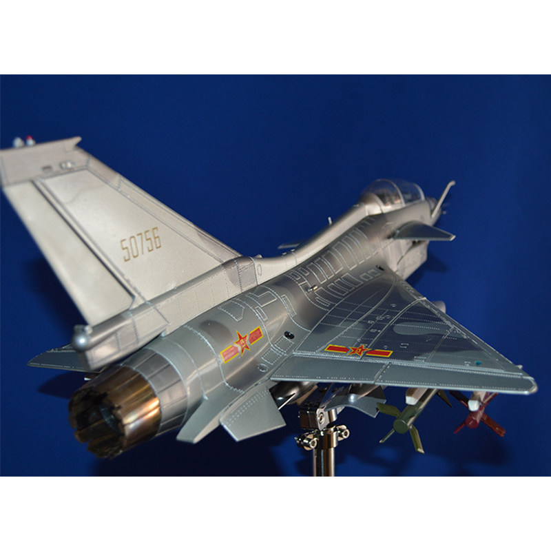 战凯122歼10战斗机模型大比例歼10飞机模型j10模型