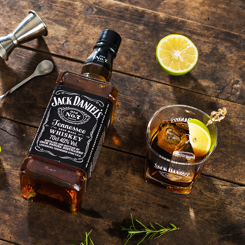 天帝威杰克丹尼威士忌jackdaniels蜂蜜味力娇酒700ml2瓶进口洋酒