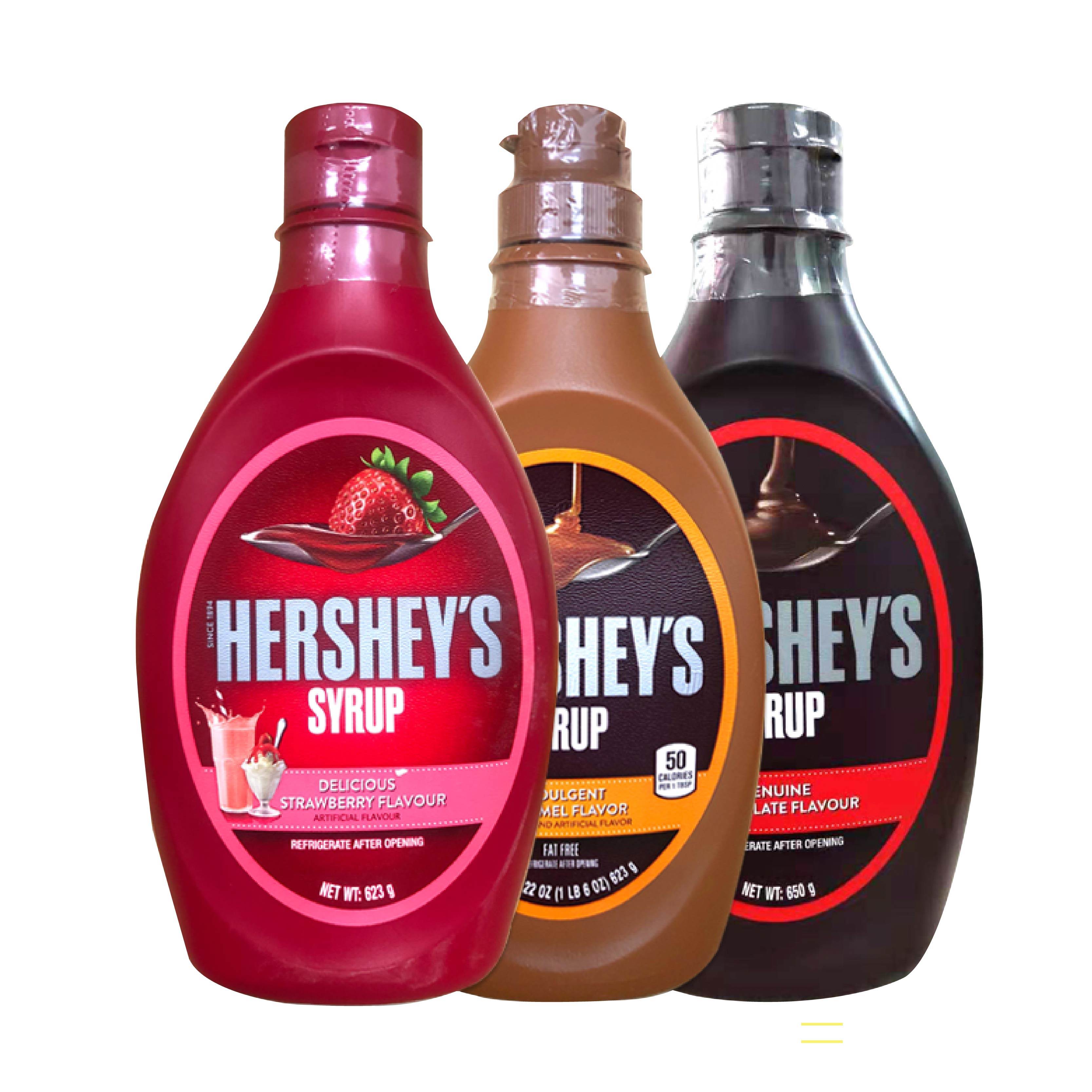 好时巧克力酱焦草莓650g进口糖浆淋酱冰淇淋早餐可可粉