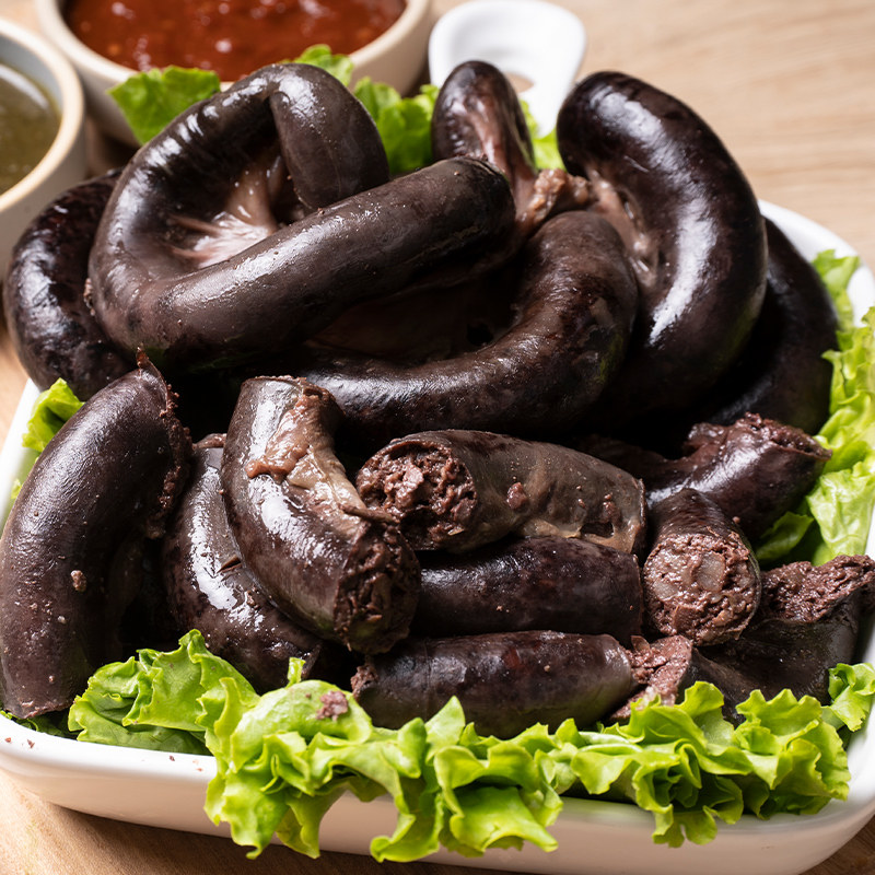 羊肉血肠肠肚包肉羊肉羊恩科同款内蒙肉肠草原生羊肉