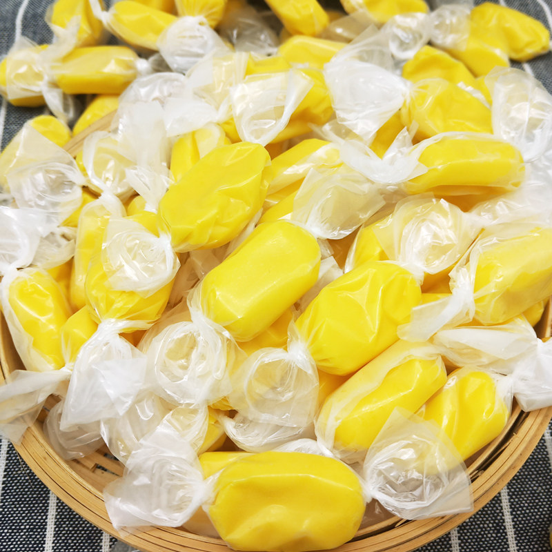 榴莲海南特产软糖500g正宗特浓水果水果糖糖果糖果