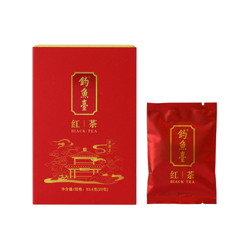 钓鱼台茶叶茶包散茶精品一级红茶茶礼盒装浓香其它红茶