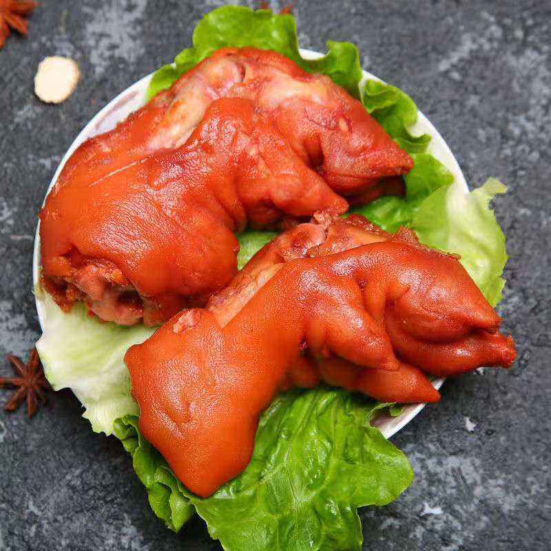 鹏曼红烧卤猪脚肘子猪手卤味猪蹄猪肉熟食即食食品休闲零食真空装