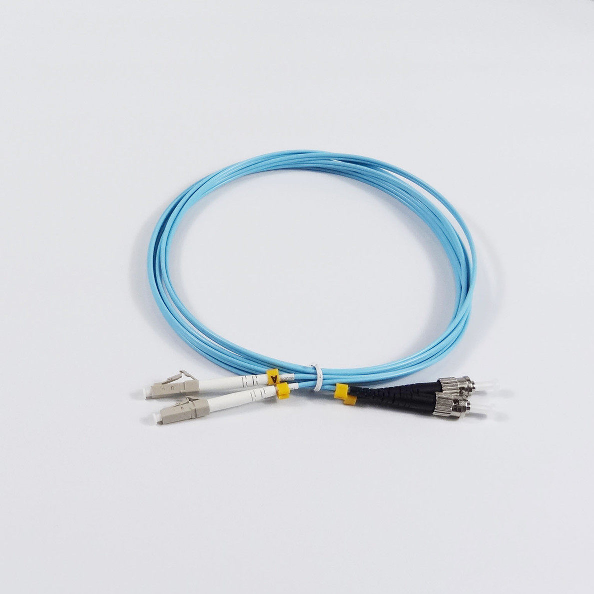 多模小方尾纤电信lcst万兆双芯光纤跳线卡口lc光纤跳线