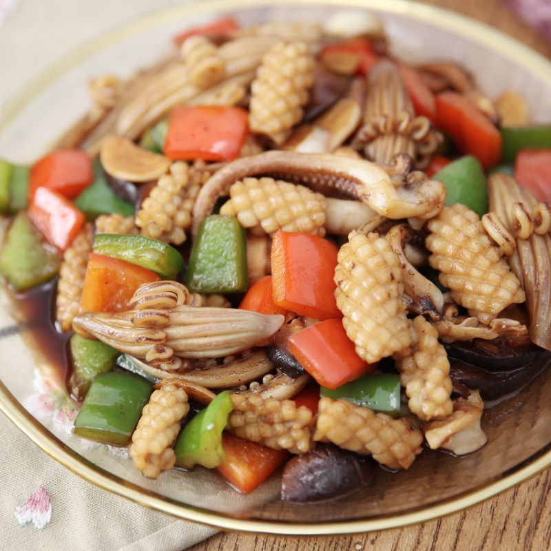 此鱼要火鱿鱼须鲜活冷冻三宝3斤新鲜鱿鱼花鱿鱼卷火锅烧烤商用