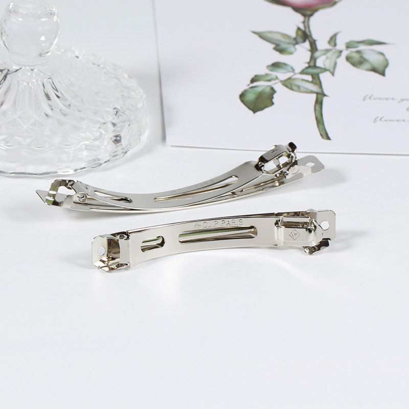 韩版原装片式发夹clipparis弹簧夹头配件边夹顶发饰