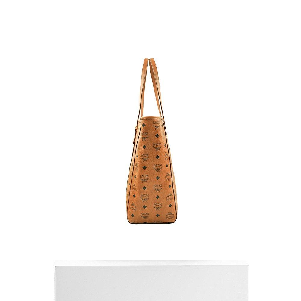 香港直邮mcmtonivisetos女士中号双面印花手提包单肩包子母包m