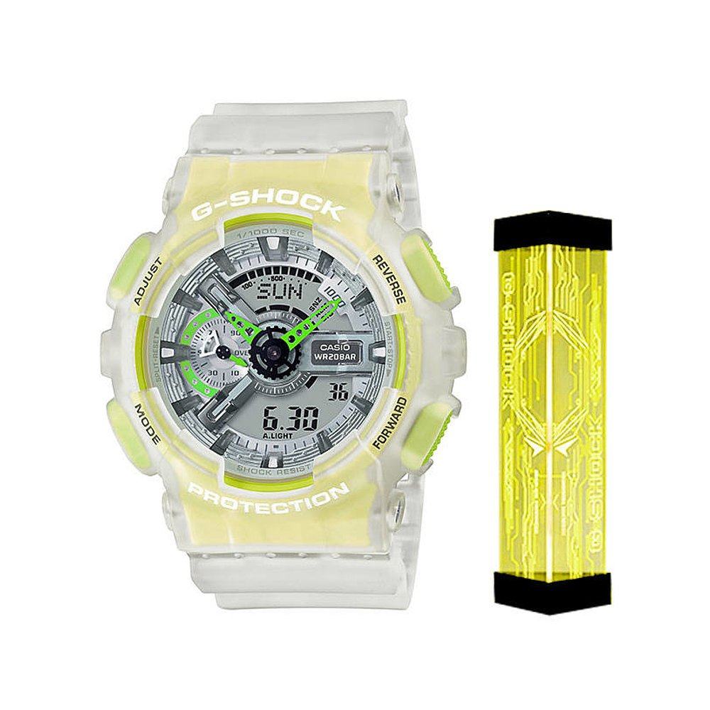 香港直邮casio卡西欧冰电之韧主题系列手表ga110ls7a日韩腕表