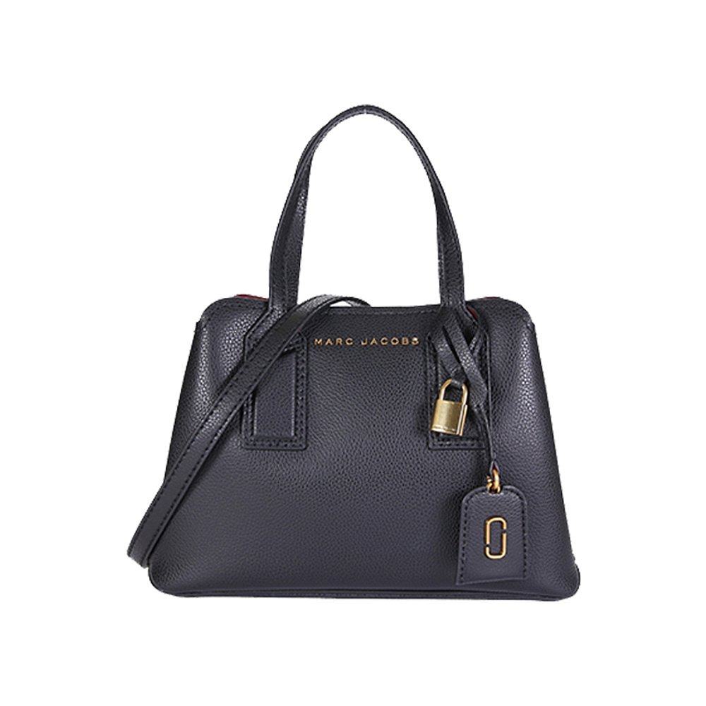 香港直邮marcjacobs莫杰女士黑色小牛牛皮单肩通用款女包
