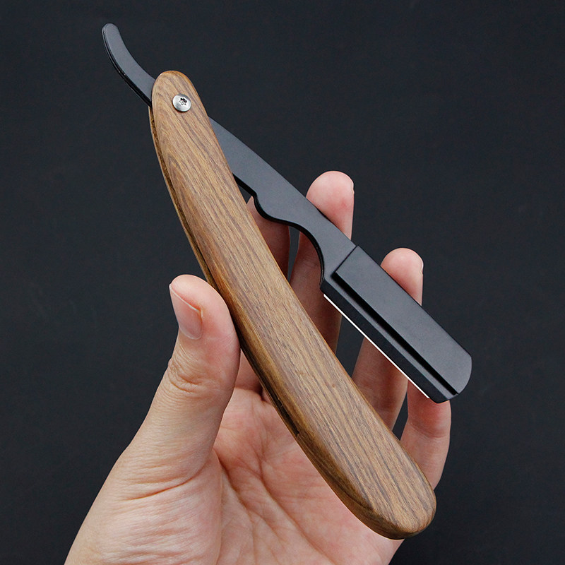 剃刀典木剃须刀老式刮胡刀手动刀片片式男士理发美发刀剪