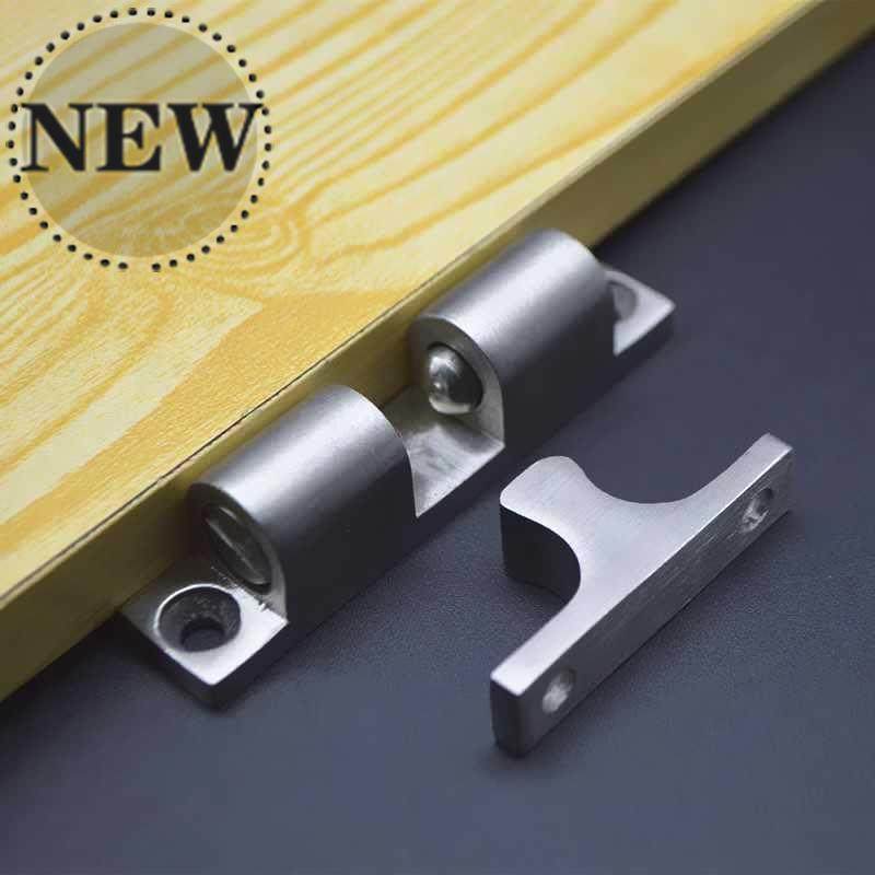 柜门碰珠mm精铸衣柜柜橱不锈钢锁柜卡扣门扣碰珠