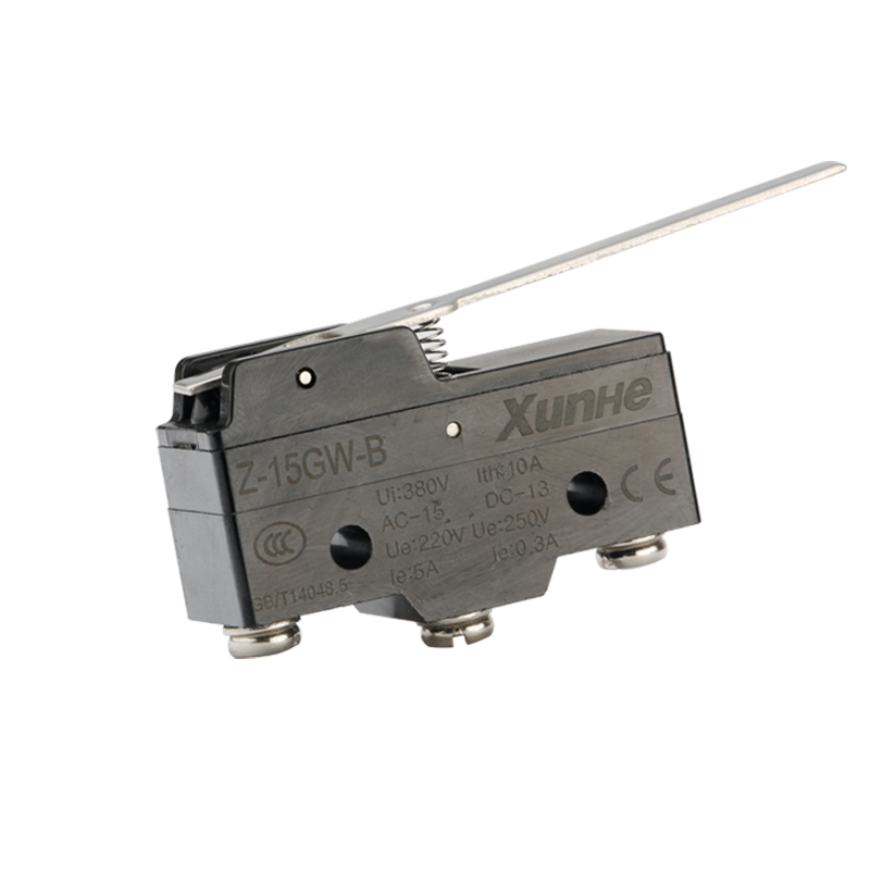 开关xunhe迅赫微动限位行程z15gwb长柄纯银常开开关