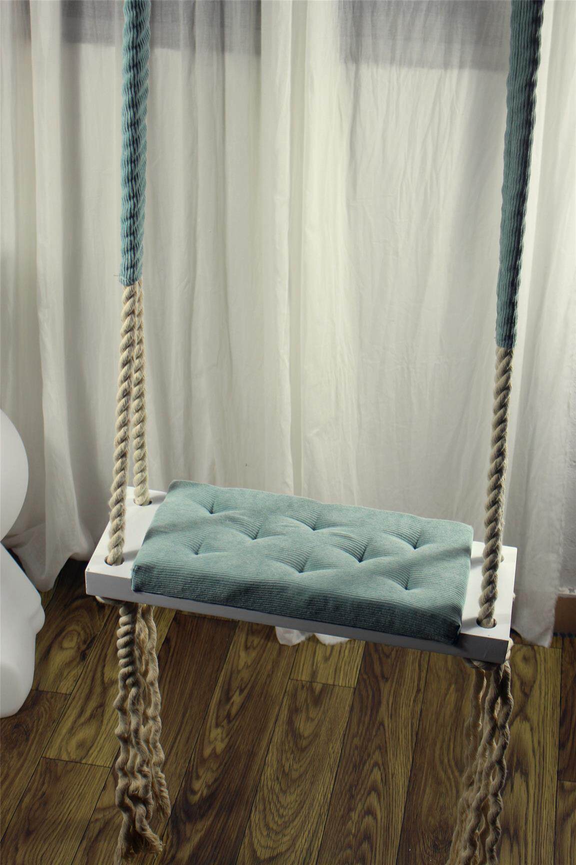 秋千室内实木儿童打孔家用大人吊椅秋千