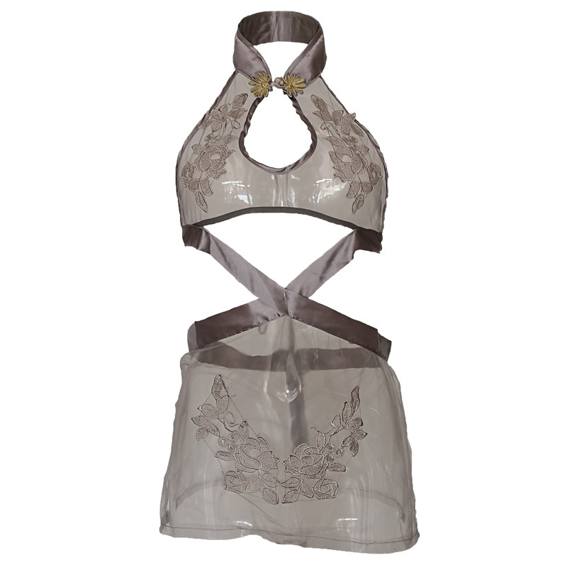 轰趴裙开一步mini超薄女包无内衣服短裙紧身半身裙