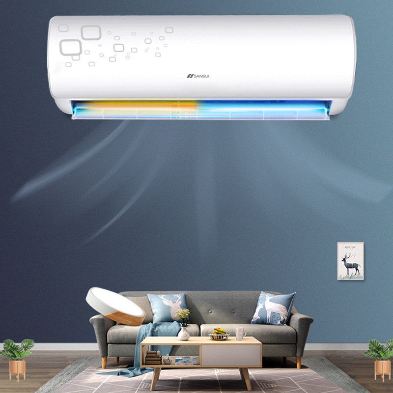 sansui壁挂式变频两用型冷暖单冷暖15p1匹挂机家用空调空调