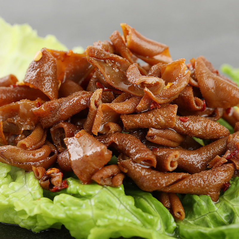 煌上煌保鲜装香辣味鸭肠170g休闲零食小吃江西鸭肉零食