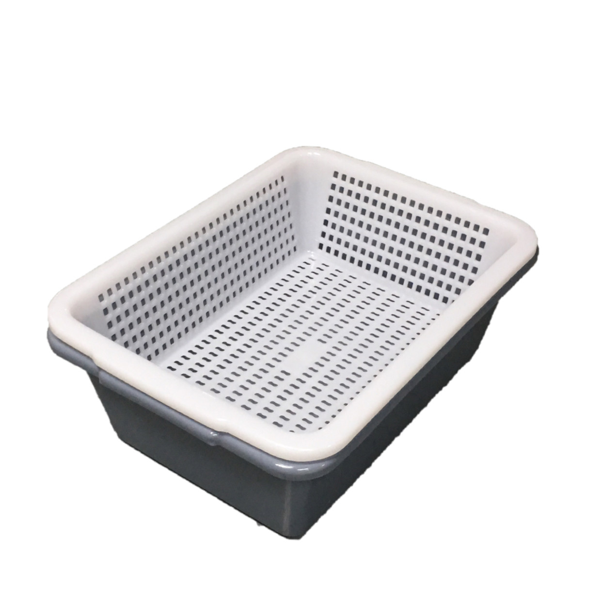 收纳家用长方形懒角落厨房洗碗沥水框筐塑料漏筐其他收纳篮