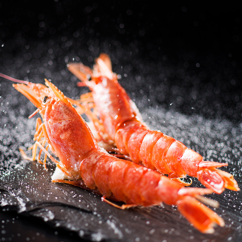 海虾舟山野生大红鲜活红虾海捕虾大海冷冻海鲜冻虾