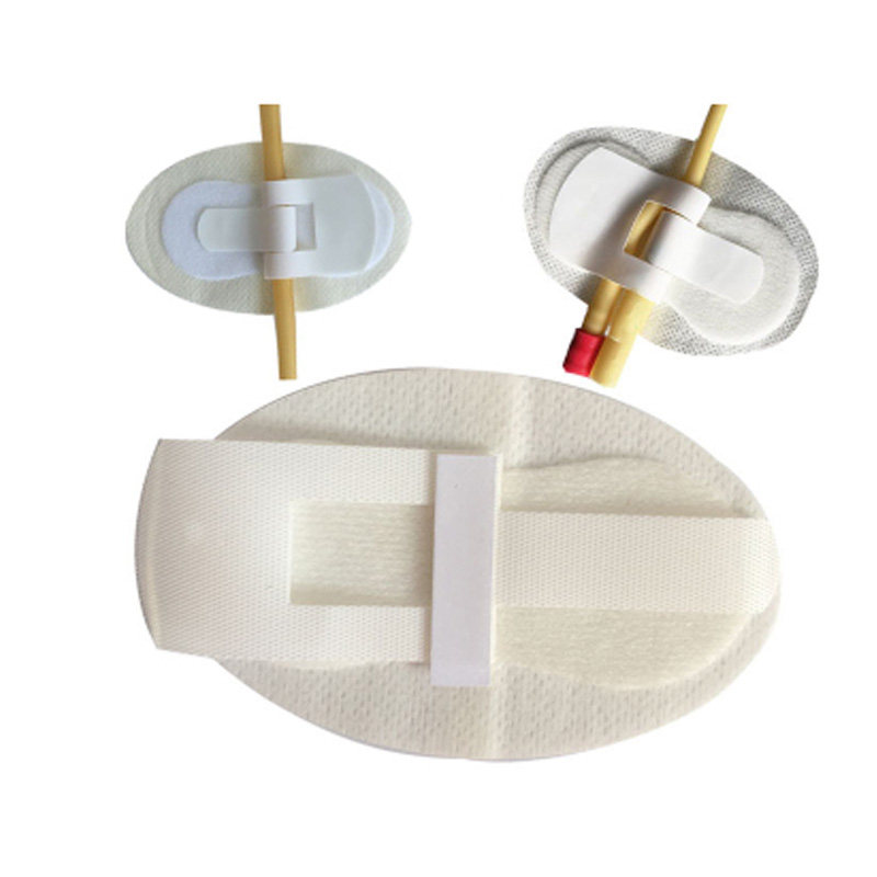 医用体表导管固定贴无菌透气引流管导尿管固定装置鼻饲管胃管贴
