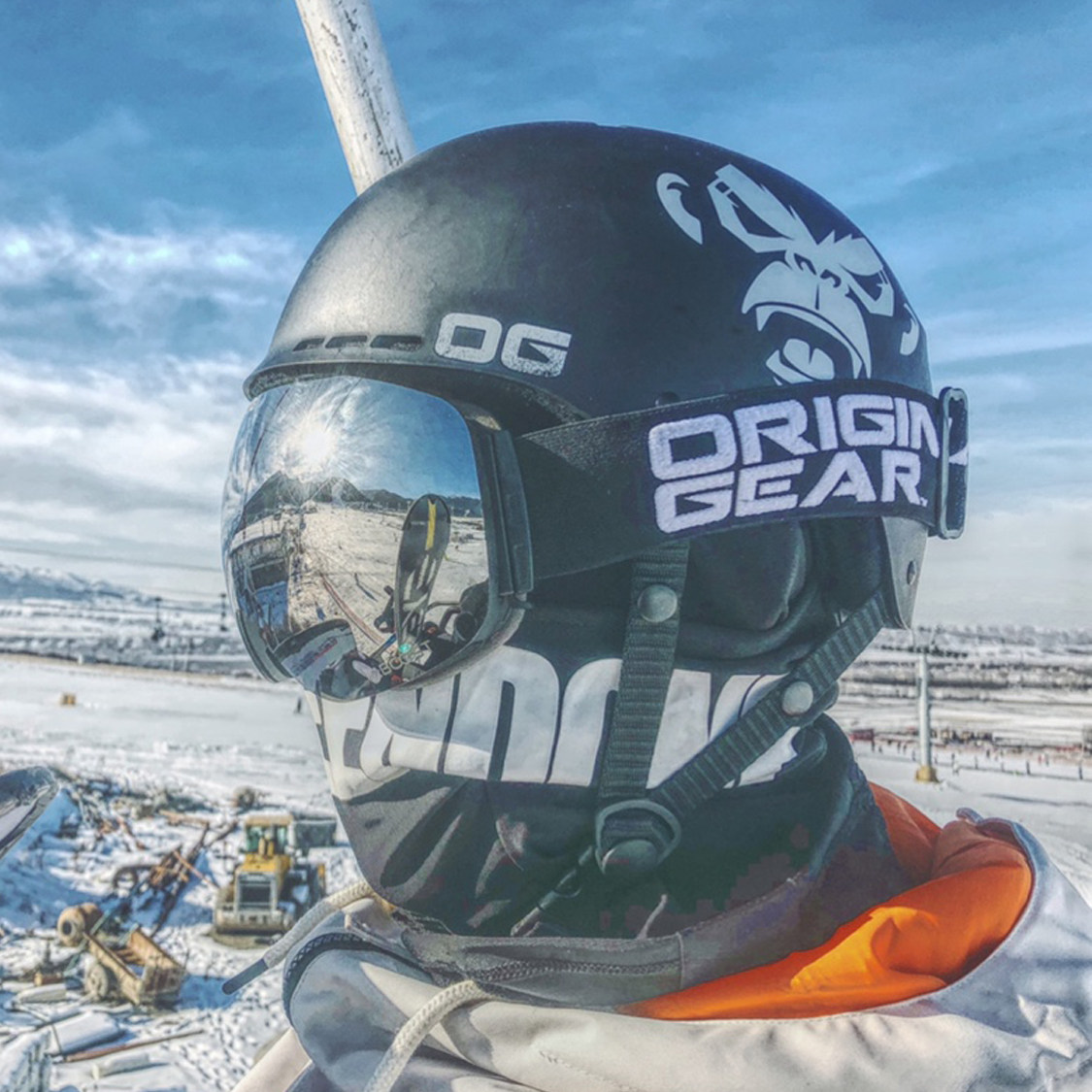 原器og新款成人男女单双板专业滑雪头盔骑行滑雪头盔