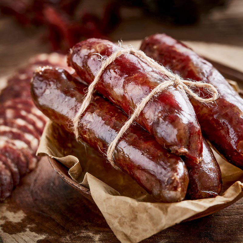 贵州特产十字丁家脆风味香肠400g新鲜制作特色猪肉类