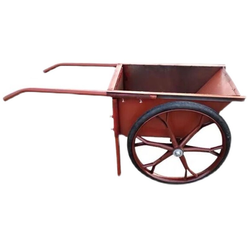 两轮翻斗车独轮手推车农用劳动车建筑工地斗车水泥车家用车垃圾车