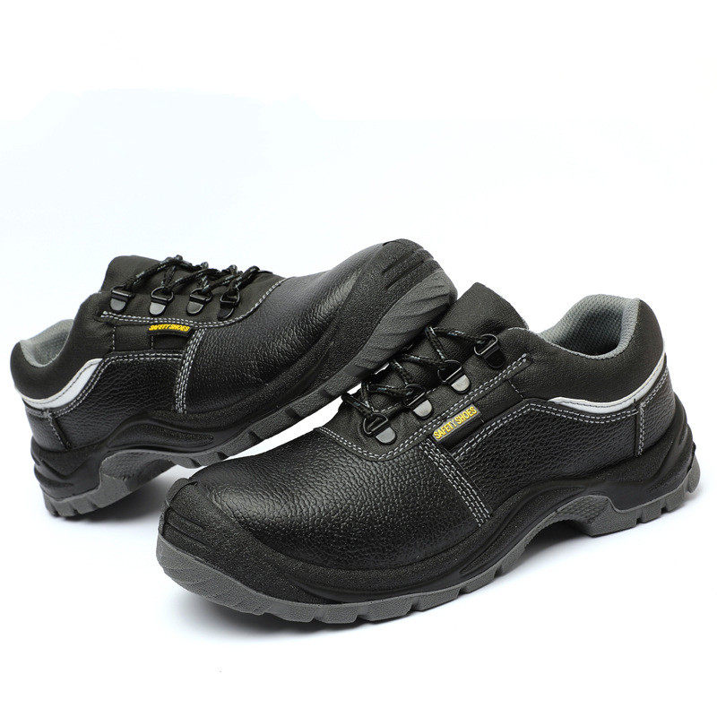 劳保鞋男高帮注塑实心心底耐油铁屑工作鞋防砸防护鞋