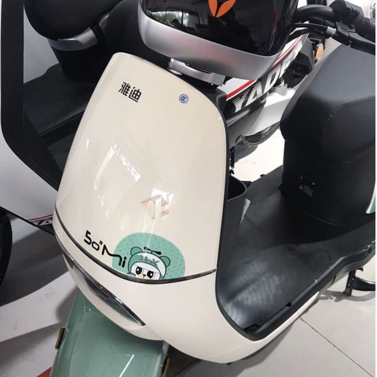 雅迪电动车欧橙爱玛欣橙q169靠背tdr4173z尾翼扶手电动车