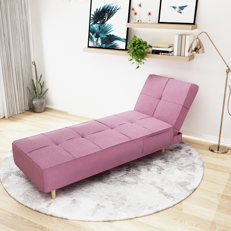 网红懒人沙发床两用 休闲躺椅单人贵妃椅沙发小户型 折叠午休沙发