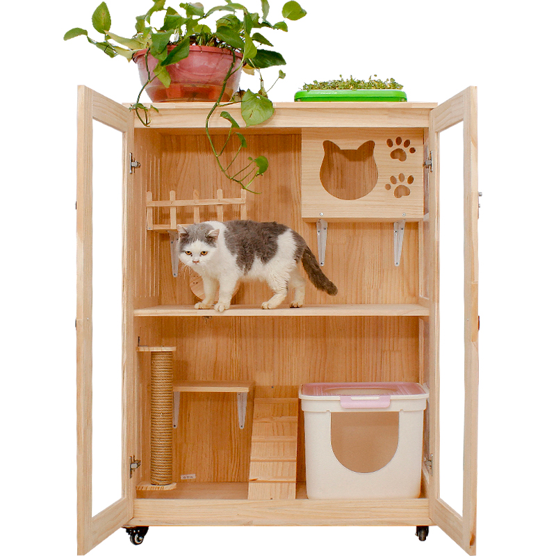 猫咪猫窝别墅豪华房子家用猫舍超大型猫屋室内窝