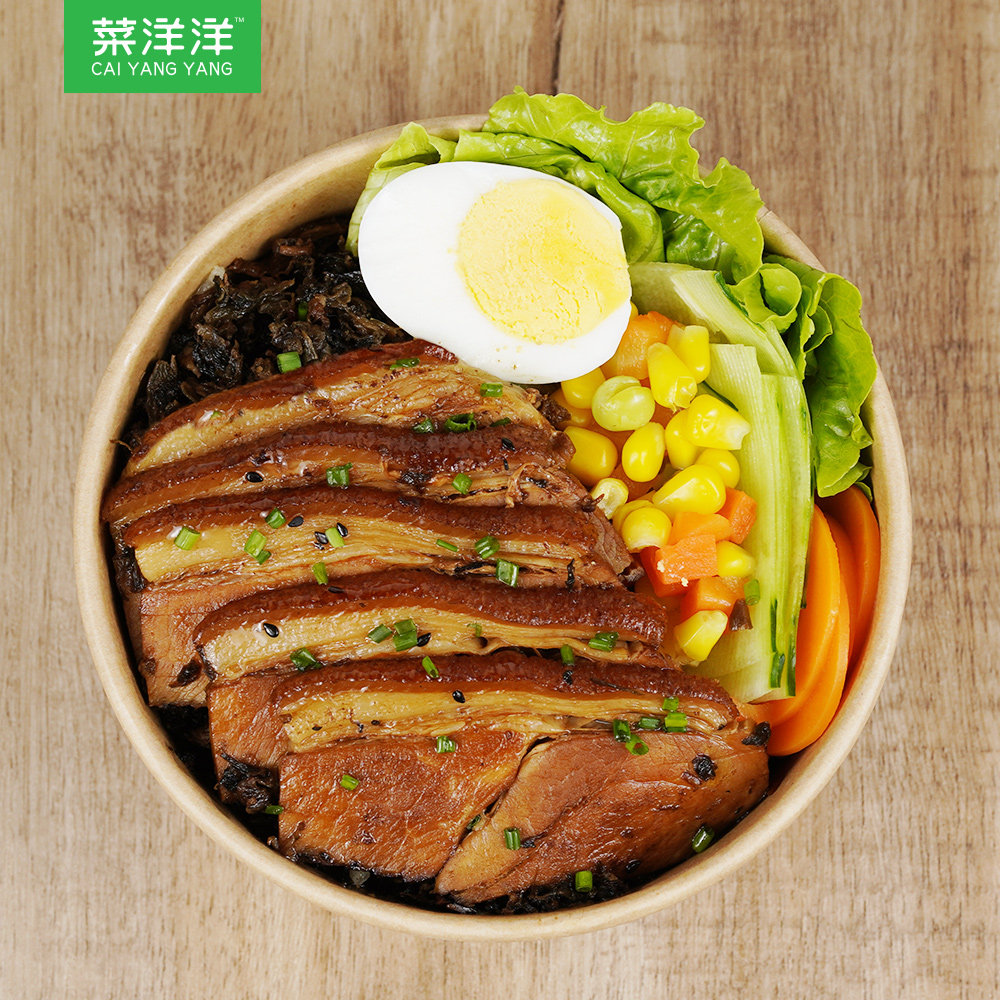 包速食小碗快餐商用速食料理洋洋盖浇外卖200g速食菜