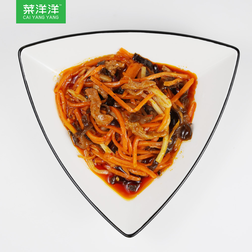 菜洋洋【2号鱼香肉丝】200克10包方便速食料理包商用外卖盖饭快餐