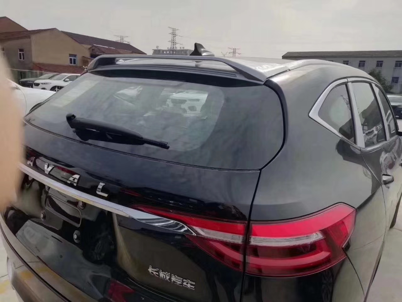 f7尾翼哈弗长城原厂专用改装烤漆abs高配尾翼