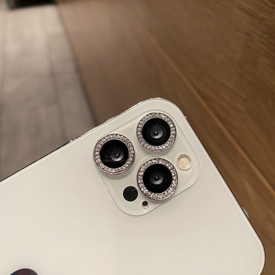 苹果奢华闪钻适用iphone11摄像头13promax金属防刮十二全包覆盖钢化