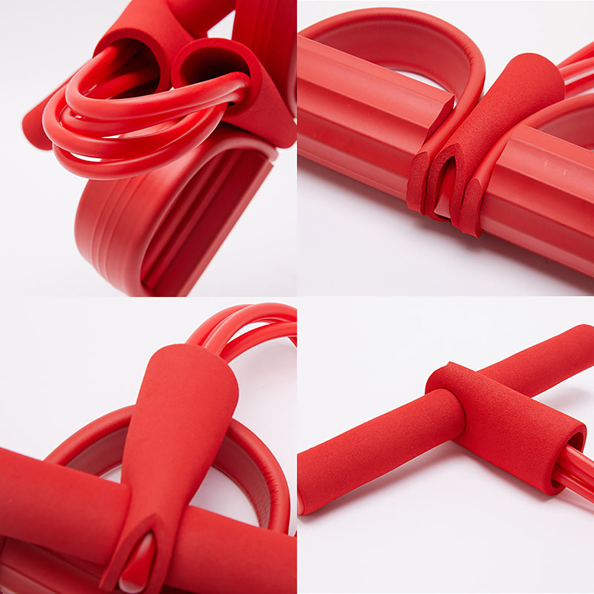 脚蹬拉力器瑜伽器材瘦肚子神器弹力绳家用健身普拉提器材减肥拉带