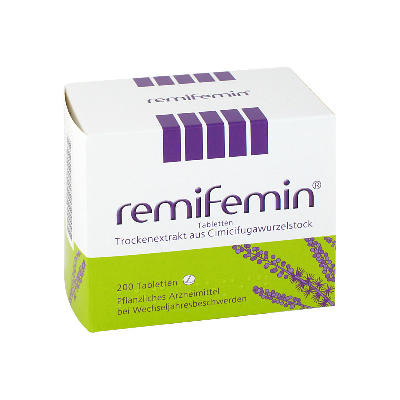 德国remifemin莉芙敏黑升麻片200片女性更年期调节内分泌卵巢雌性