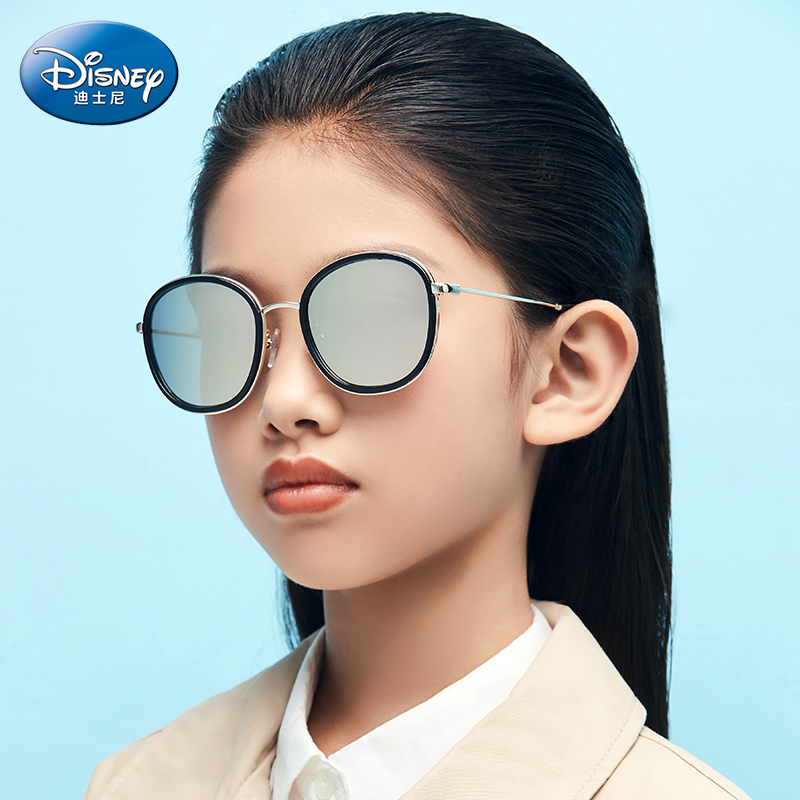 迪士尼儿童太阳镜2020新款女童防紫外线小孩墨镜宝宝太阳眼镜
