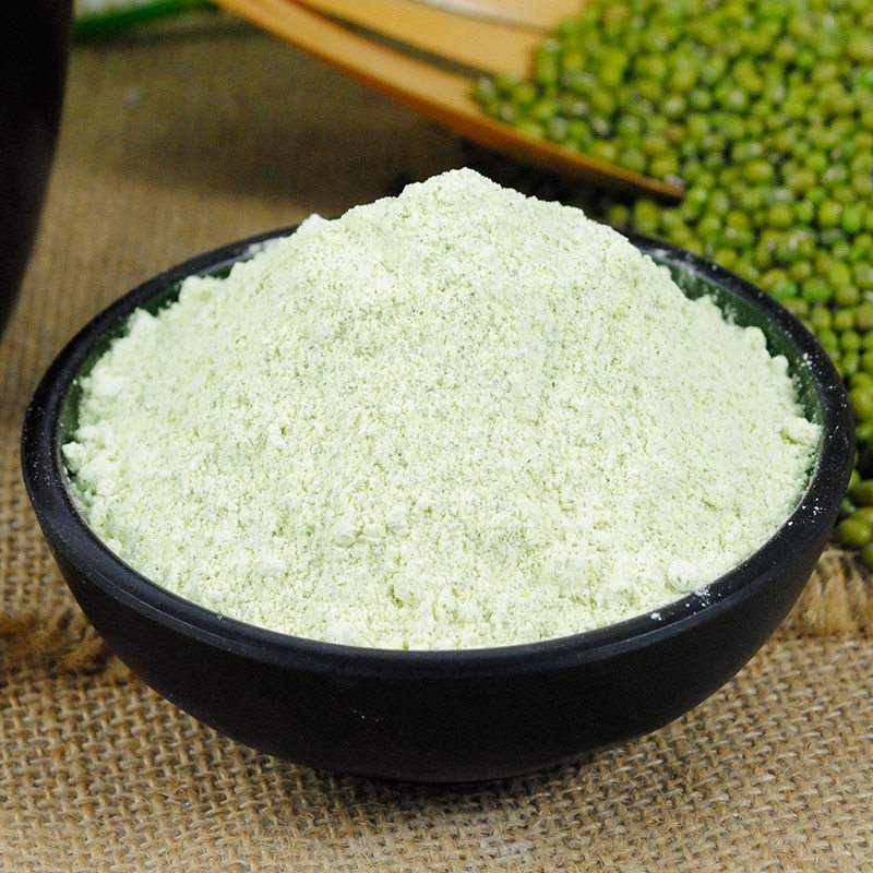 新生绿豆粉纯绿豆面新磨五谷粗粮杂粮面条自制面粉