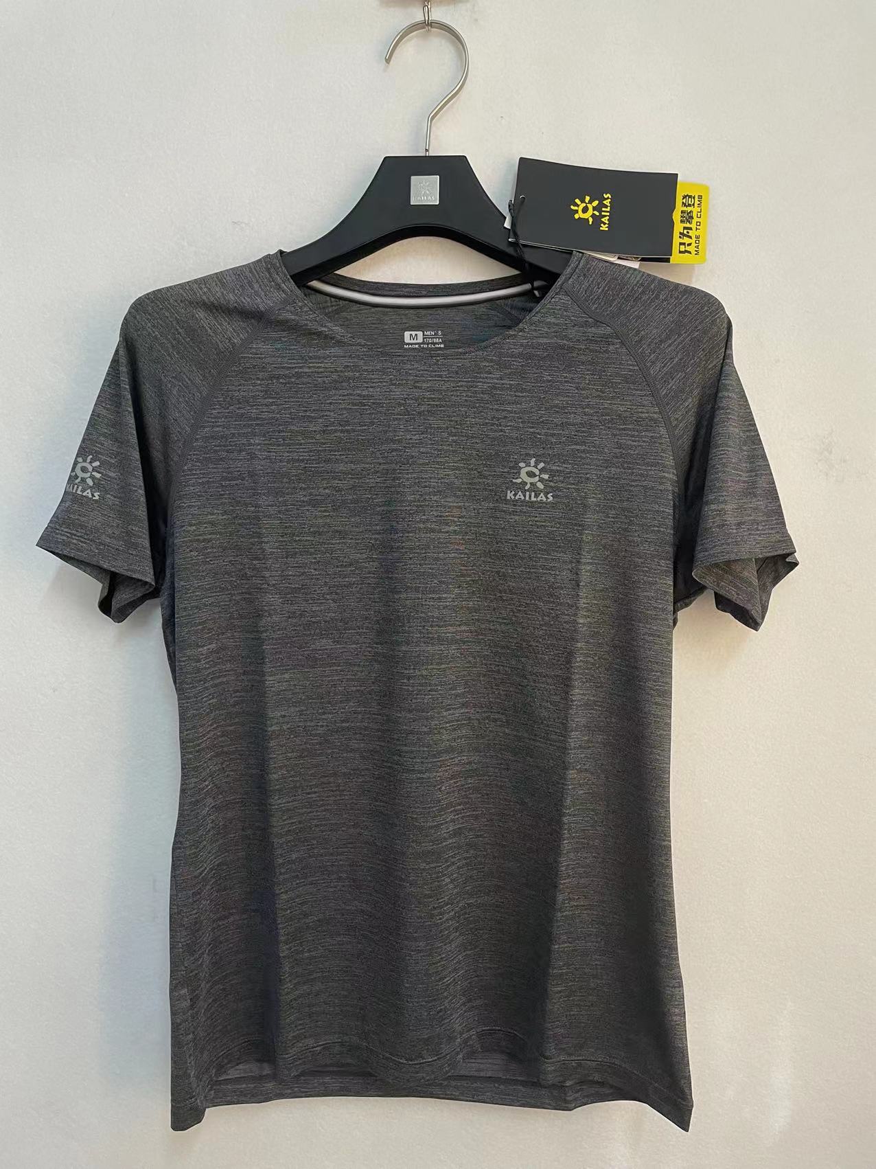 kailas凯乐石户外运动男女款登山徒步透气 风翼越野跑功能速干T恤