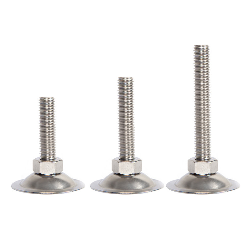 脚杯固定地脚螺栓不锈钢支撑可调水平调节家具螺栓