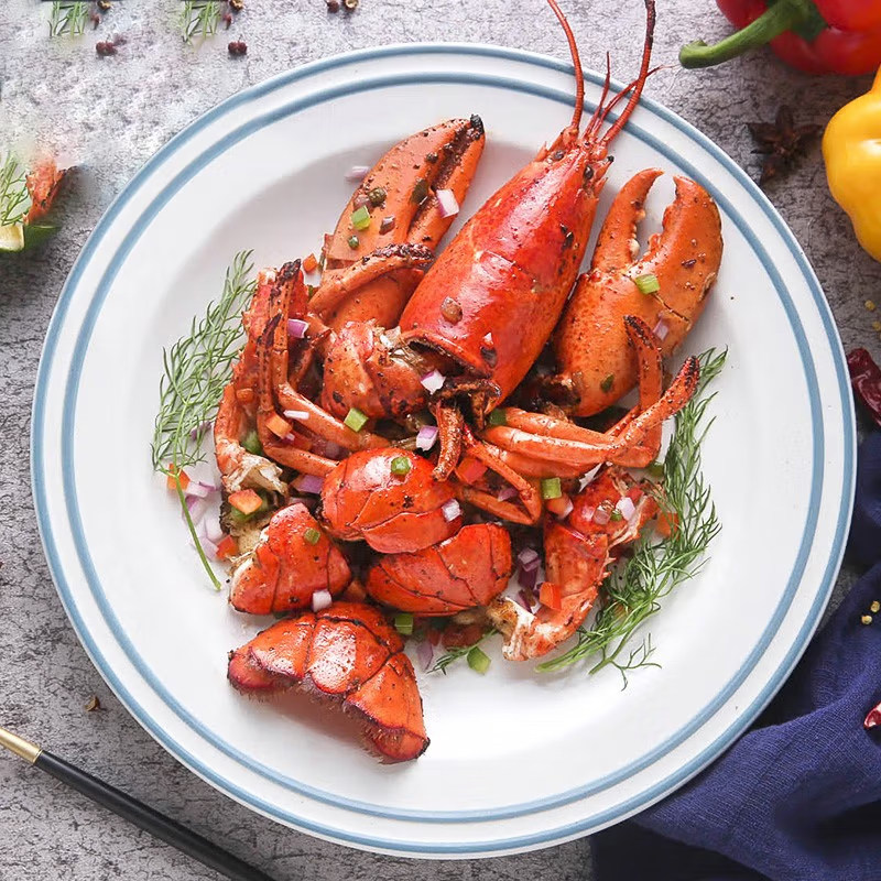 顺丰包邮鲜活进口波士顿龙虾加拿大特大澳洲龙虾大只海鲜水产波龙