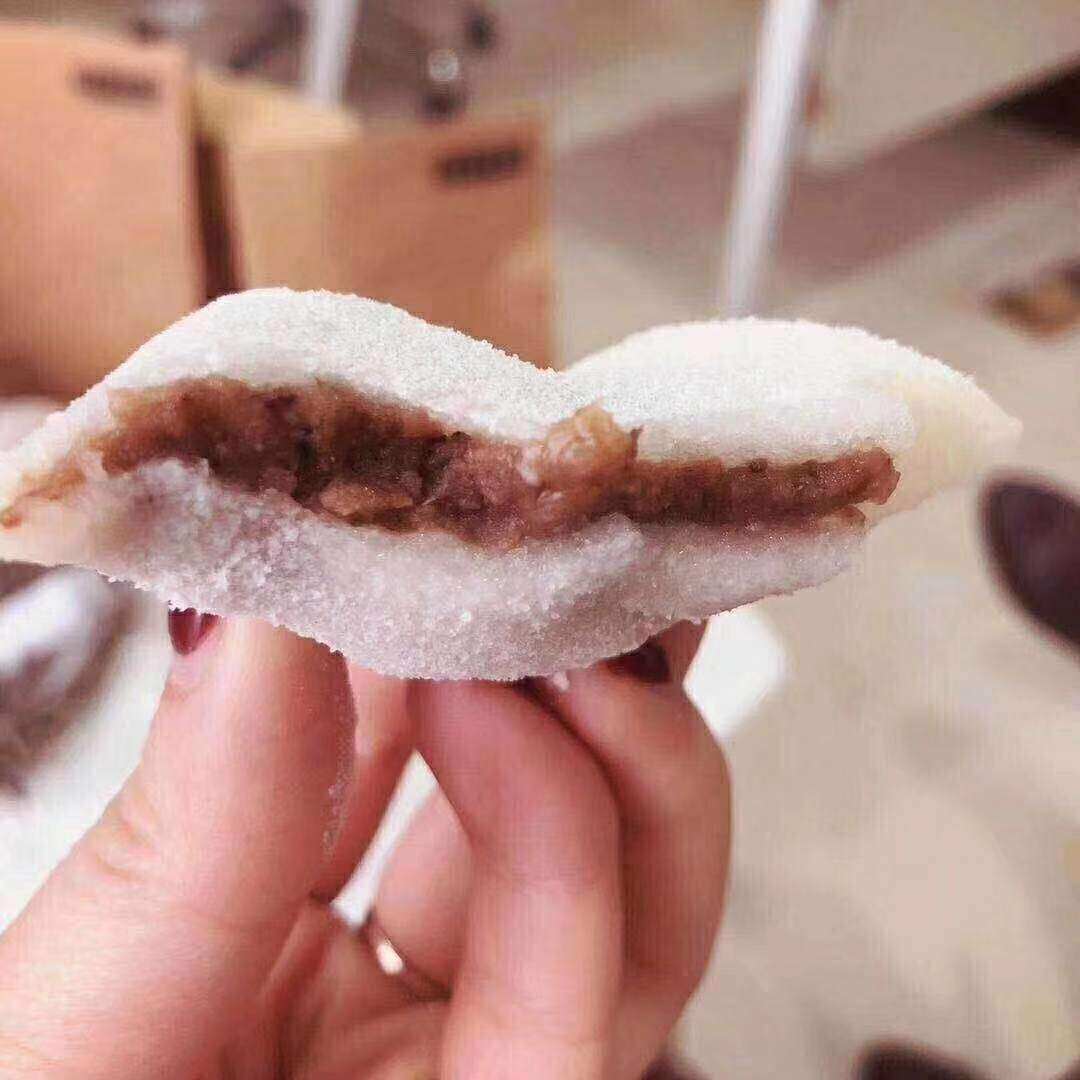 糯米糍粑豆沙馅甜建德三都麻糍农家纯手工馅料足糯米糍粑豆沙馅或