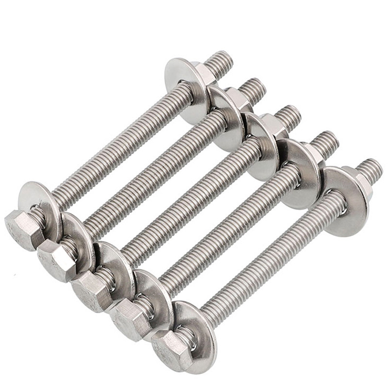 m6m8m10m1220不锈钢六角穿墙螺丝螺杆加长螺栓对穿丝杆螺栓