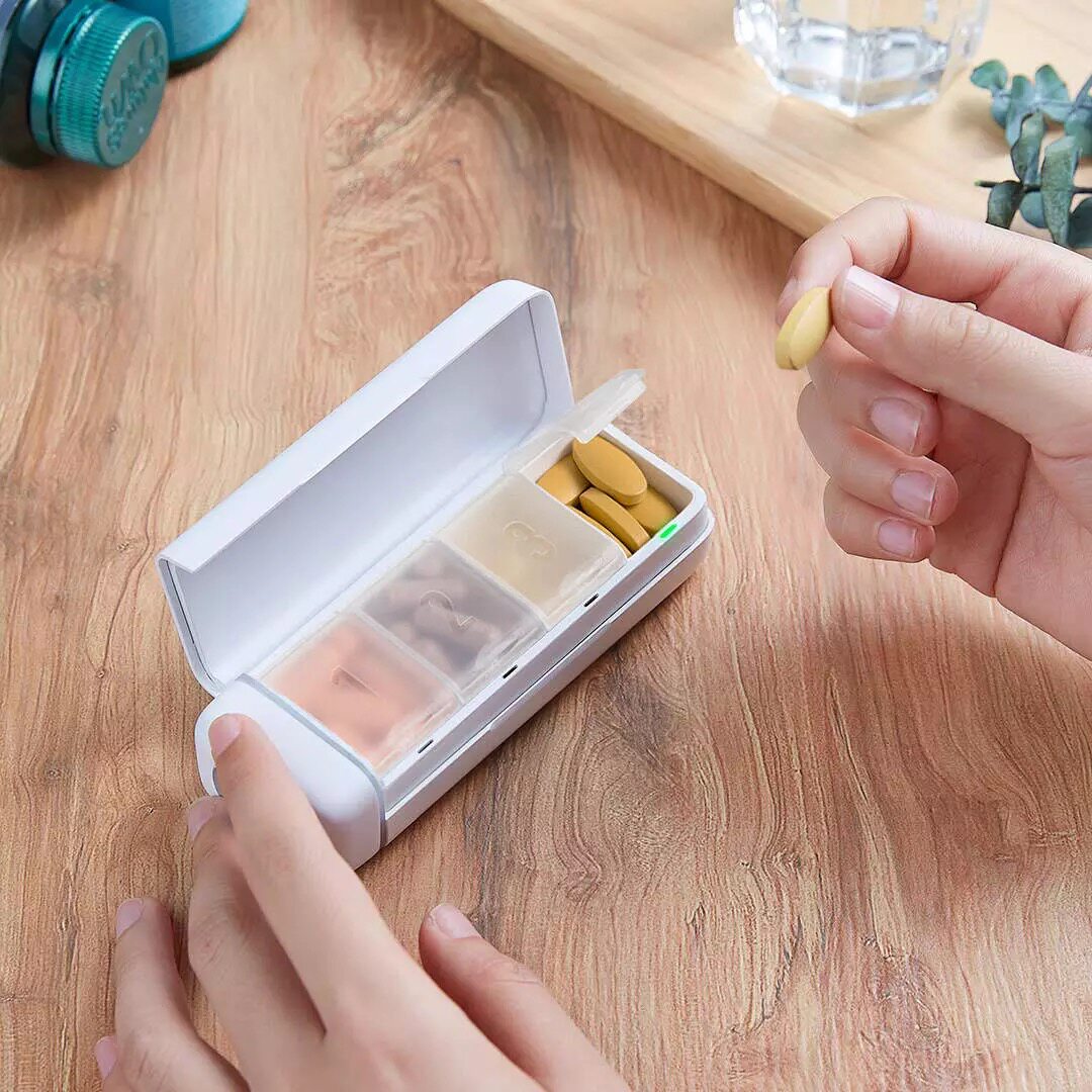药盒小米hipee智能健康定时提醒电子大容量分装药盒