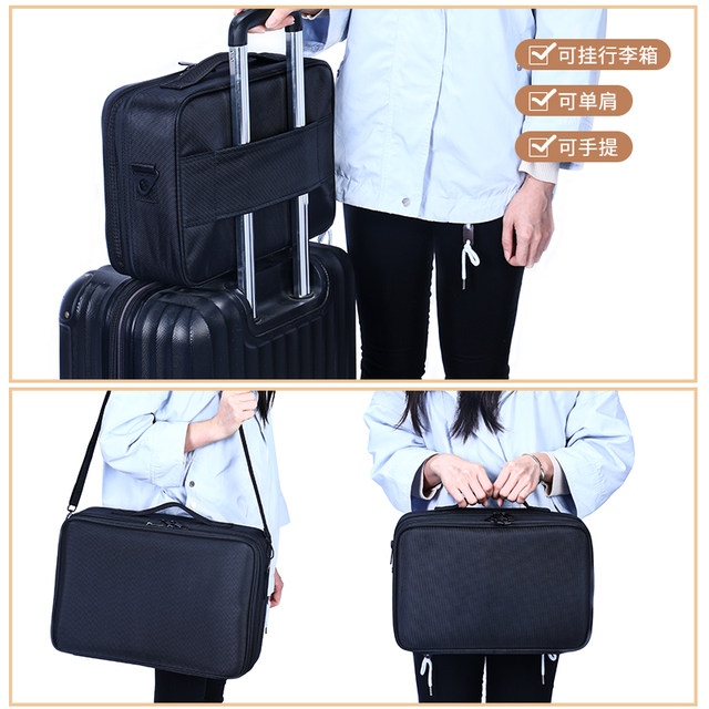 Large-capacity cosmetic bag female portable travel cosmetic storage bag ins wind super fire small net red same paragraph Large-capacity cosmetic bag female portable travel cosmetic storage bag ins wind super fire small net red same paragraph