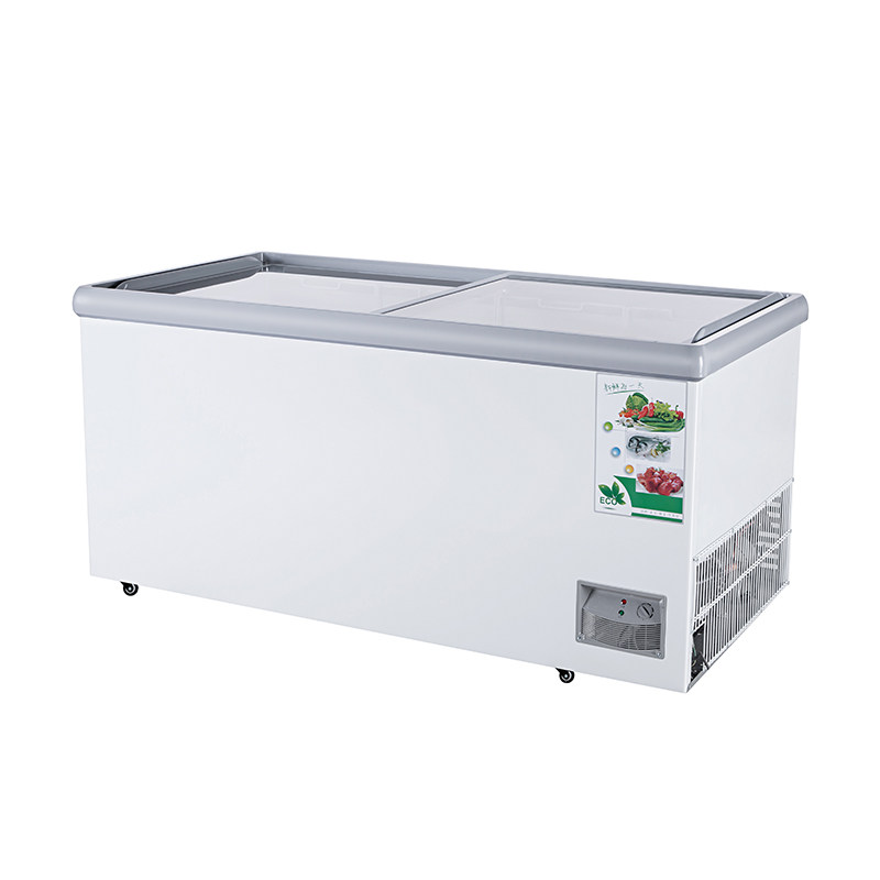 雪糕柜冰柜组合岛柜卧式商用冷藏冷冻柜大容量保鲜展示柜超市冷柜