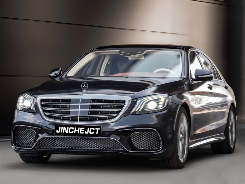 改装19年款 迈巴赫大包围s63s65amg前杠后杠中网 新奔驰s级w222 - 痕