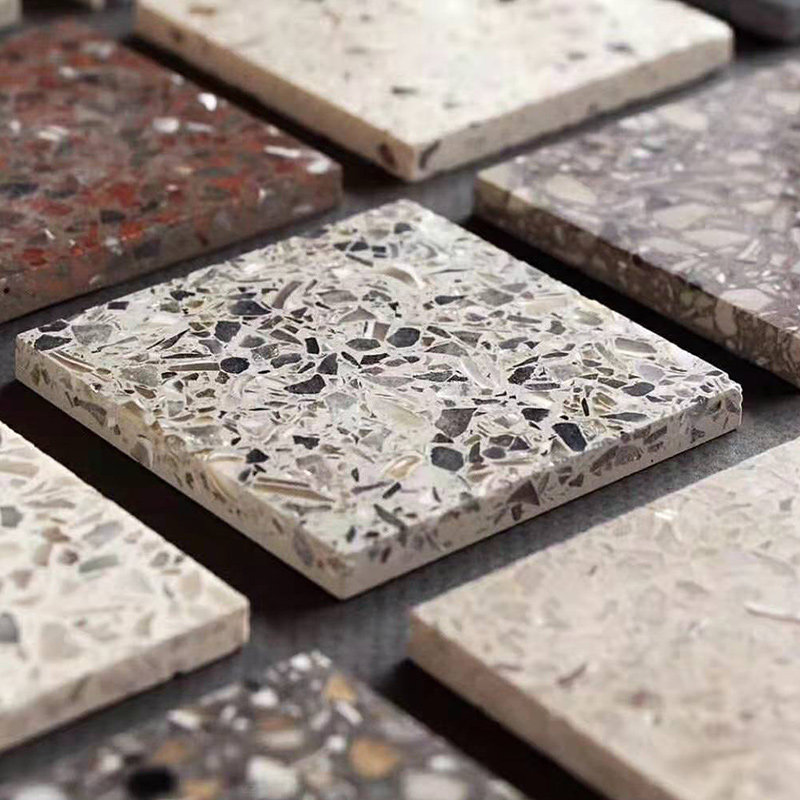 玻璃彩色造景水磨石骨料装饰鱼缸五彩颗粒其它园艺用品