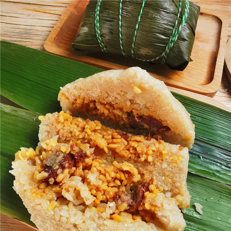 问候初心枕头广西桂林林大肉粽绿豆猪肉年年粽子