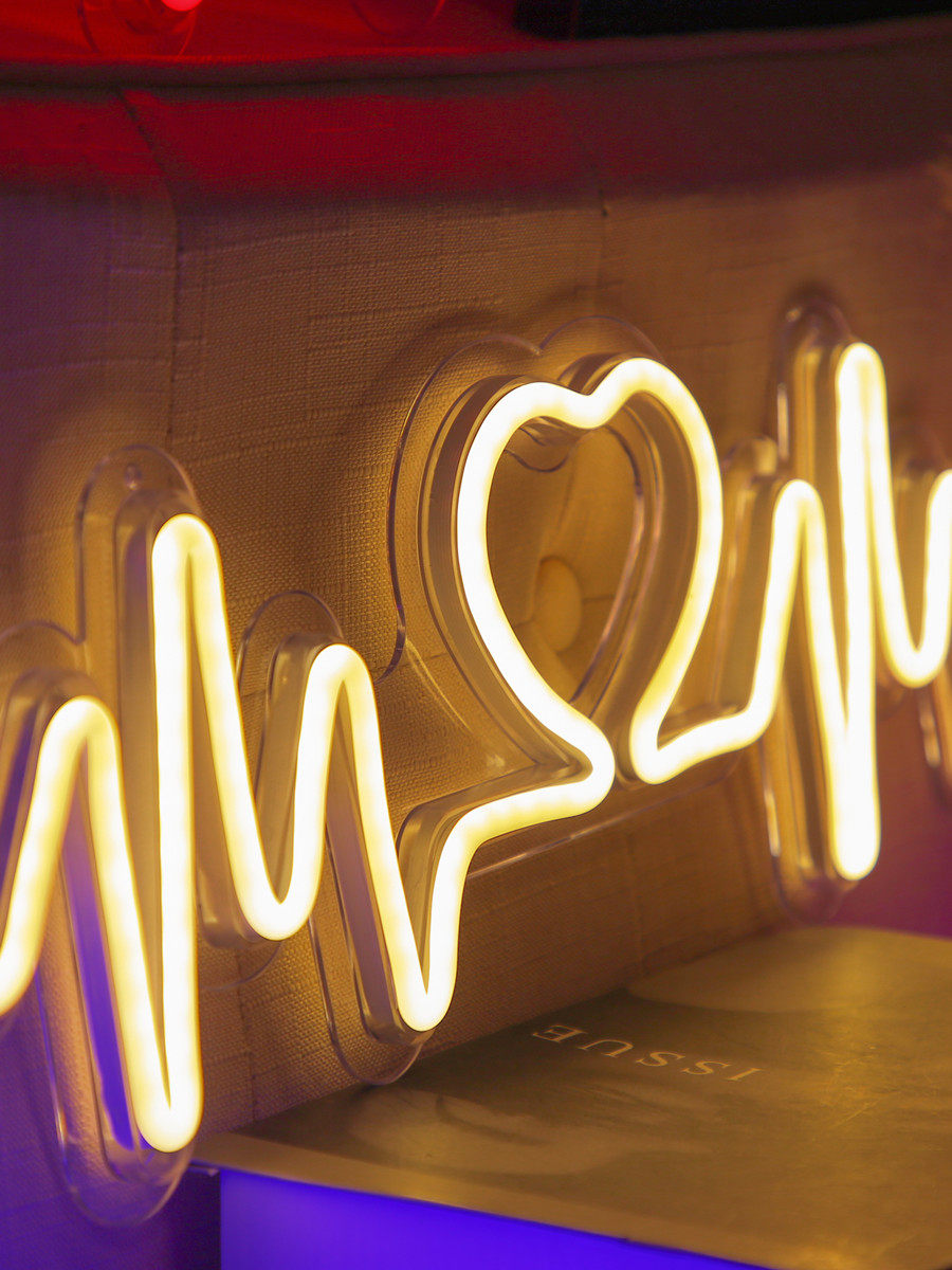 led霓虹灯网红装饰墙面酒吧氛围彩灯后备求婚装饰灯